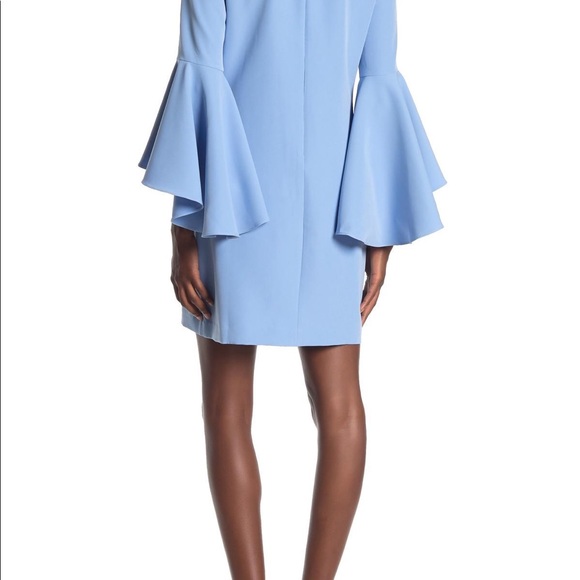 Milly Italian Candy V Neck Bell Sleeve Dress - Picture 4 of 4